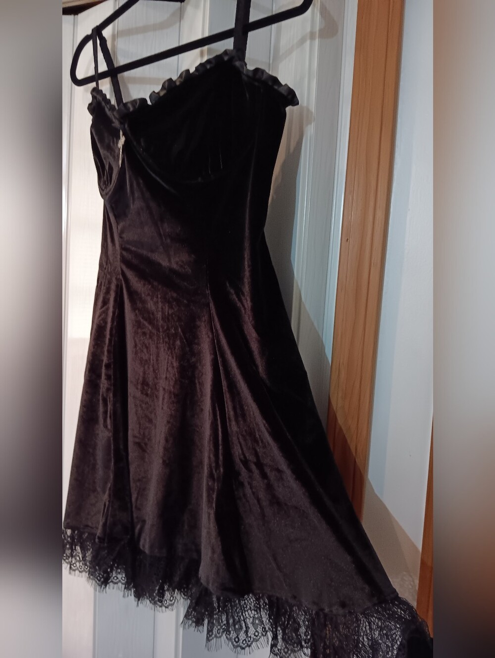 Mini Velvet Dress (New) - Picture 2 of 13
